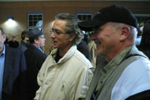 David Strathairn and me in Denver